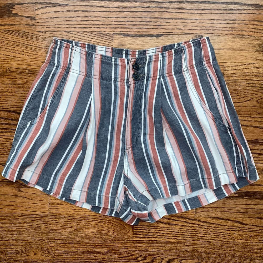 Stripe Pattern American Eagle Shorts
